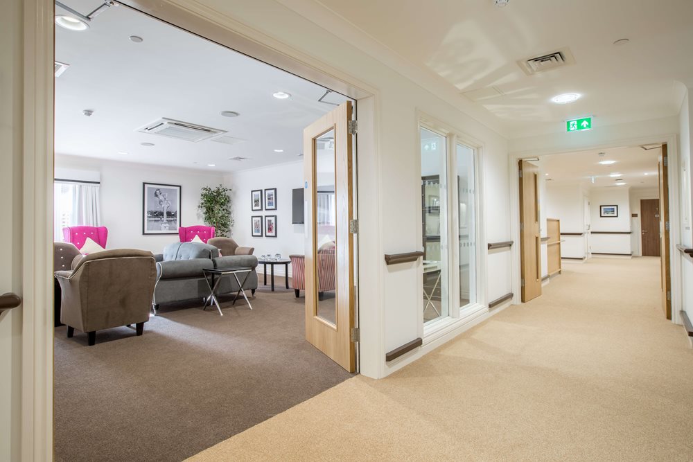 Greenview Hall - Woking- hallway 