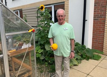 Herb your enthusiasm – green-fingered Horsham care home resident hired as ‘Resident Head Gardener’