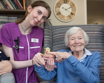 A hatch made in heaven! Whitstable care home residents welcome feathery new friends