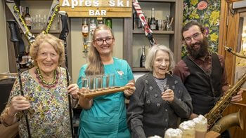 Snow much fun – Bristol care home residents have a blast at après ski party