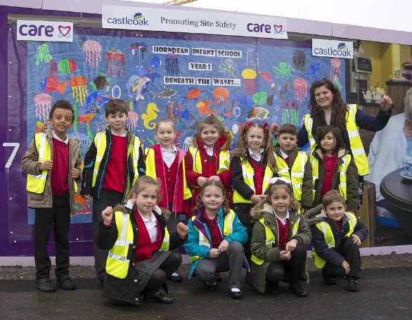 Pear Tree Court - new-care-uk-home-decorated-with-artwork-from-horndean-infant-school_1 image