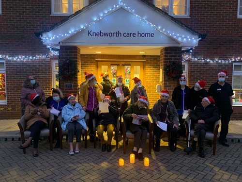 Knebworth - Knebworth Doorstep carols 