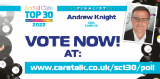 Social Care Top 30 Award 2022 finalist