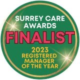 Surrey Care Awards finalist 2023 - Registered Manager of the Year 