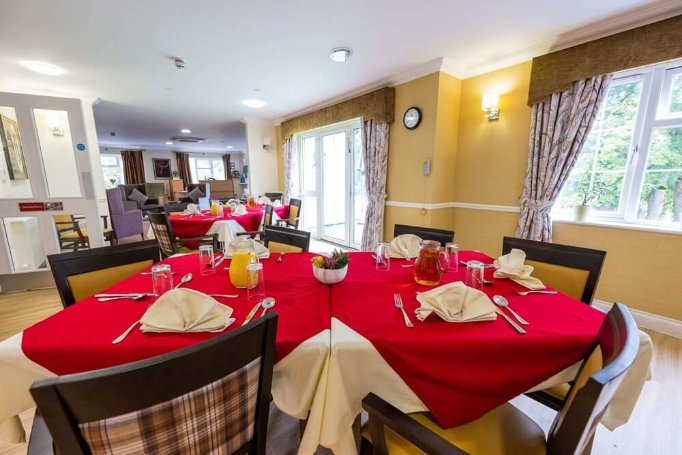 Mountfitchet House - Mountfitchet dining area