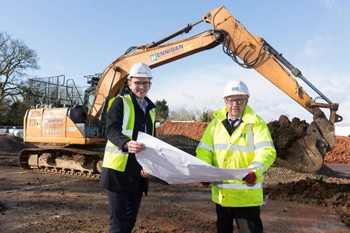 Cuttlebrook Hall - Thame - development begins