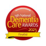 National Dementia Care Awards 2023 Finalist - Best Activity Provider/Lifestyle Lead 