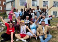 Sports day celebrations in full swing at Queens Court