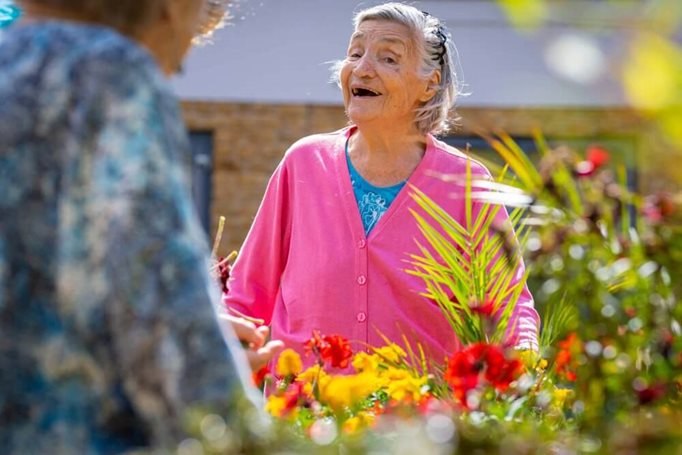 Care Assistant Bank - Rossetti House resident garden