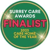 Surrey Care Awards finalist 2023 - Care Home of the Year 