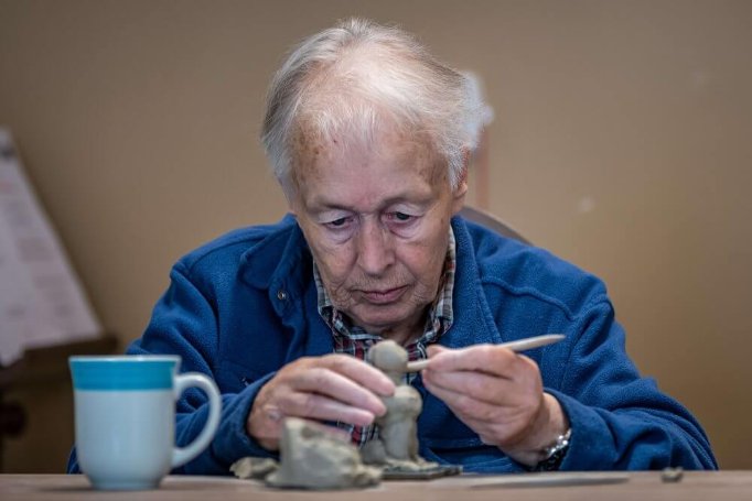 Heathlands House - Heathlands clay making